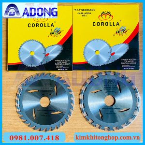 Lưỡi cưa gỗ, cắt cốp pha có đinh, cắt gỗ thịt cứng nhóm A Corolla chính hãng
