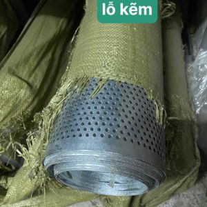 TÔN DẬP LỖ LOẠI KẼM TRẮNG KHỔ 1M -1M2 DÀI 20M